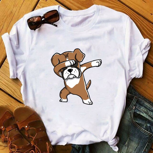 Women 2020 Ladies Graphic Female Womens Top T Shirt Cat Lover Cool Flower Animal Print Pet Lady Clothing T-shirts Tee T-Shirt